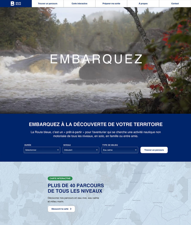conception site web
